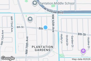 Map image of the property - 781 NW 66th Ave