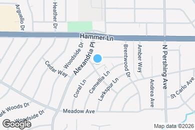 Map image of the property - 7609 Oakmont Dr