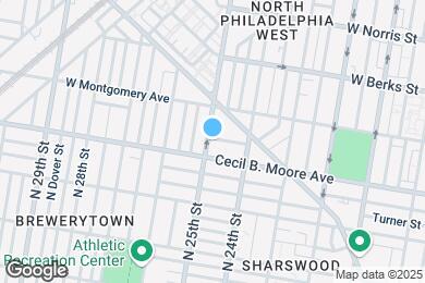 Map image of the property - 1719 N 25th St