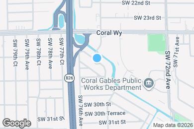 Map image of the property - 7550 S Waterway Dr