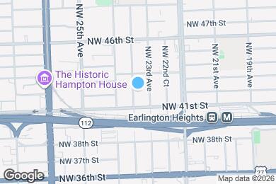 Map image of the property - 4147 NW 23rd Ct