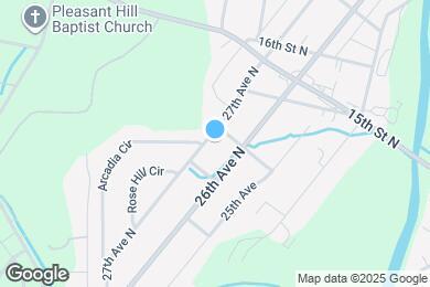 Map image of the property - 1221 27th Ave N