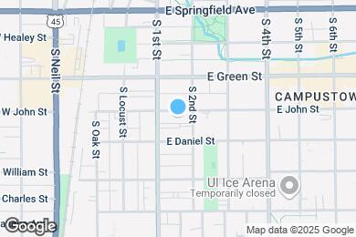Map image of the property - 107 E John St