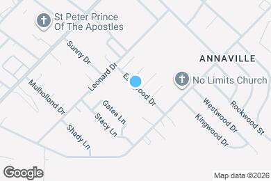 Map image of the property - 10845 Eastwood Dr