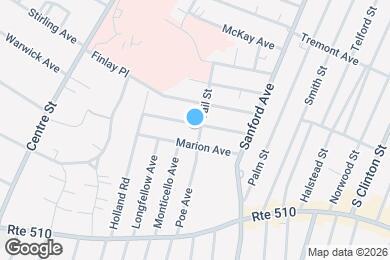 Map image of the property - 46 Kenmore Ave