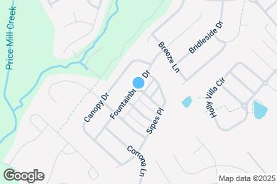 Map image of the property - 5001 Fountainbrook Dr