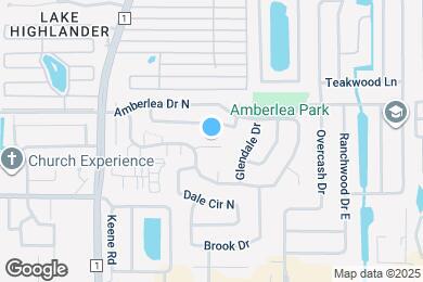 Map image of the property - 1618 Amberglen Dr