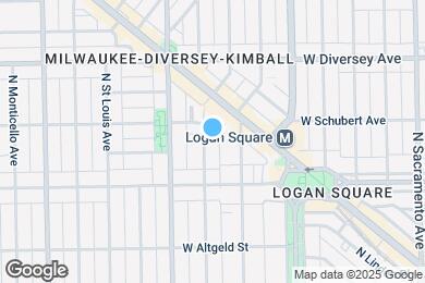 Map image of the property - 2641.5 N Spaulding Ave