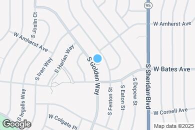 Map image of the property - 2860 S Golden Way