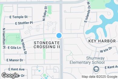 Map image of the property - 967 E Rockwell Dr