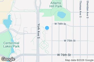 Map image of the property - 7409 York Ter