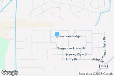 Map image of the property - 329 Shoshone Ridge Dr