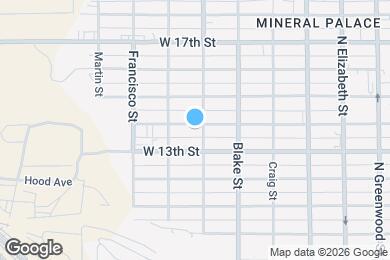 Map image of the property - 1315 Conley St