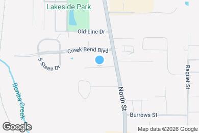 Map image of the property - 206 Parmley Dr