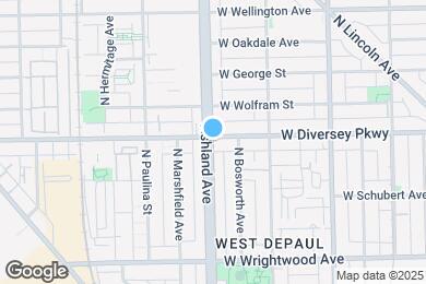 Map image of the property - 1555-1557 W Diversey Pky