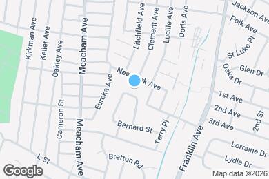 Map image of the property - 495 Morris Dr