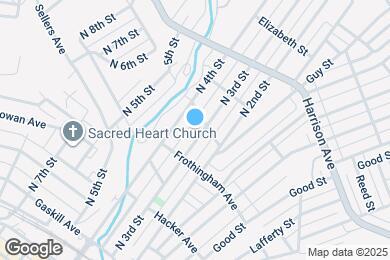 Map image of the property - 417 N 3rd St