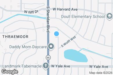 Map image of the property - 2631 S Zurich Ct