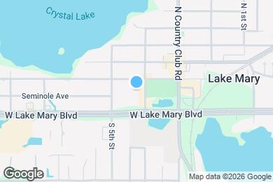 Map image of the property - 156 Seminole Ave