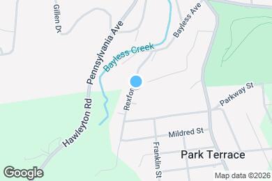 Map image of the property - 23 Rexford St