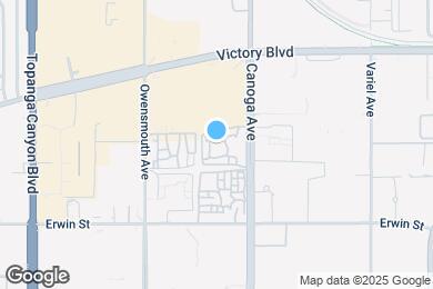 Map image of the property - 6333 Canoga Ave