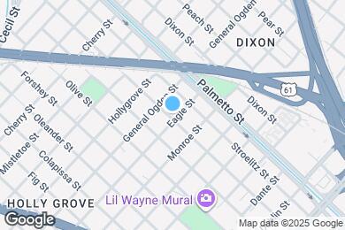 Map image of the property - 3600 Eagle St