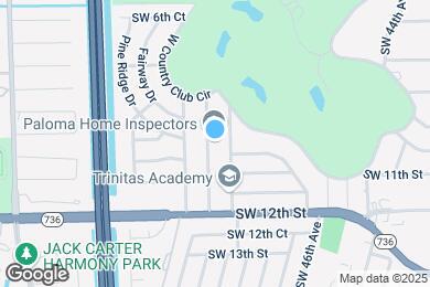 Map image of the property - 948 SW 49th Terrace