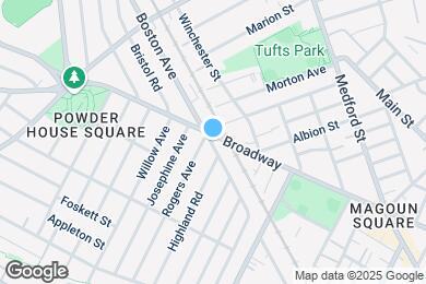 Map image of the property - 177 Boston Ave