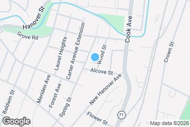 Map image of the property - 63 Wood St