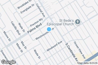 Map image of the property - 3555 Colonial Ave