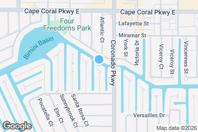 Map image of the property - 5105 Atlantic Ct