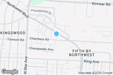 Map image of the property - 1787 Northwest Blvd