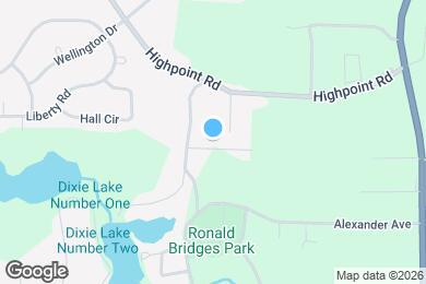 Map image of the property - 5151 Hilltop Dr