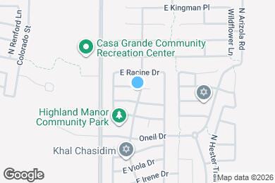 Map image of the property - 1549 E Judi Pl