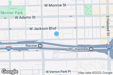 Map image of the property - 1100 W Van Buren St