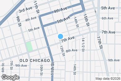 Map image of the property - 1203 7th Ave