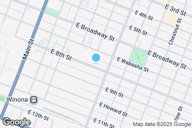 Map image of the property - 202 E Sanborn St