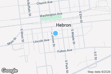 Map image of the property - 602 Lincoln Ave