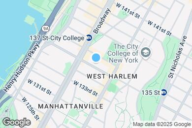 Map image of the property - 521 W 135th St