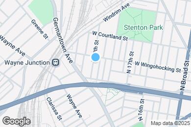 Map image of the property - 4447 N 19th St