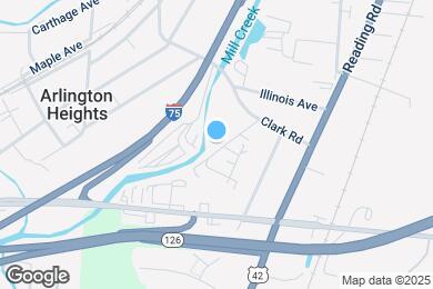 Map image of the property - 247 Ohio Ave