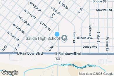 Map image of the property - 345 E 11th St