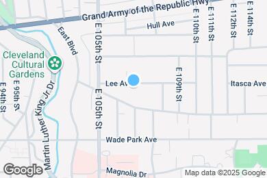 Map image of the property - 10628 Lee Ave