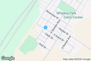 Map image of the property - 402 E Grant St