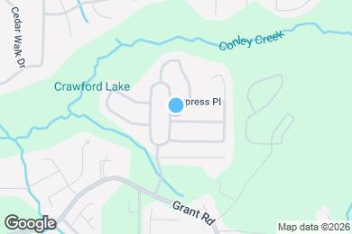 Map image of the property - 4360 Grant Forest Cir