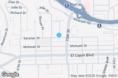 Map image of the property - 6953 Saranac St