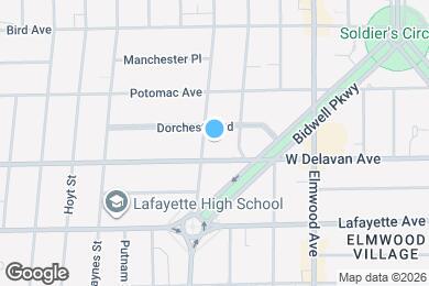 Map image of the property - 709 Richmond Ave