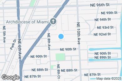 Map image of the property - 877 NE 91st Ter