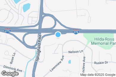 Map image of the property - Furnished Studio-Cincinnati - Springdale - I-275