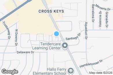 Map image of the property - The Groves Townhomes and Apartments